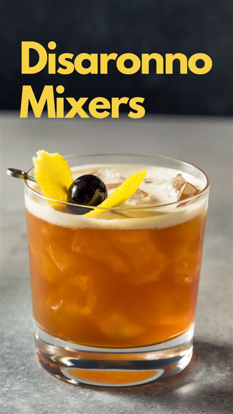 12 Best Disaronno Mixers to Try .